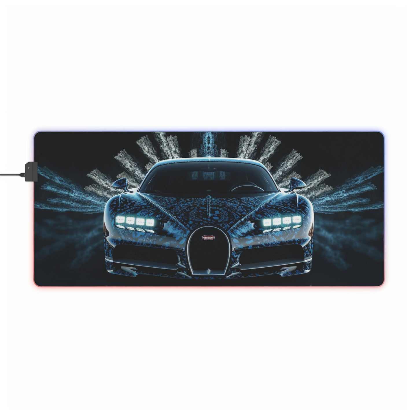 LED Gaming Mouse Pad Hyper Bugatti 2