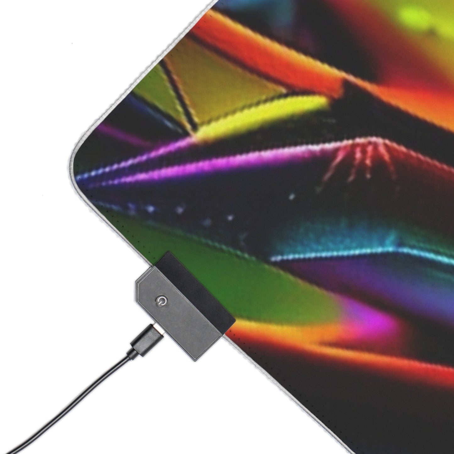 LED Gaming Mouse Pad  Macro Neon Spike 4