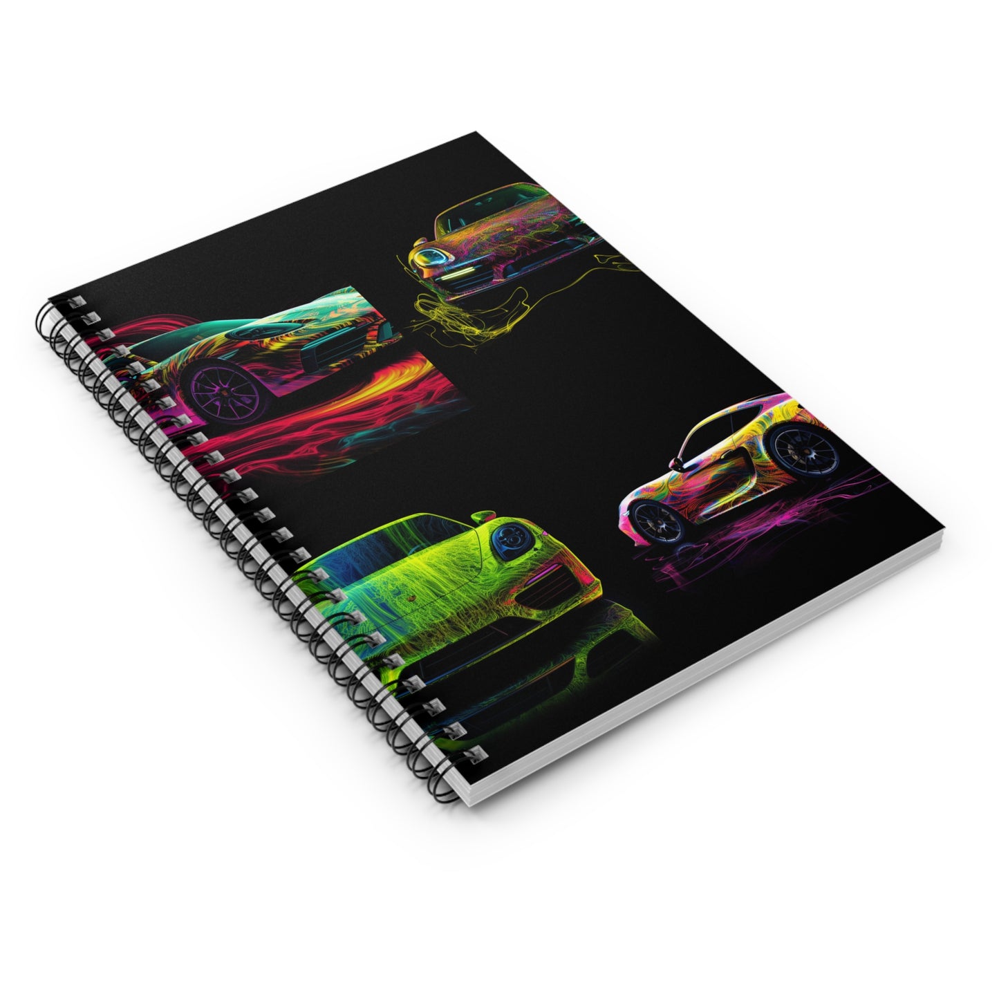 Spiral Notebook - Ruled Line Porsche Flair 5