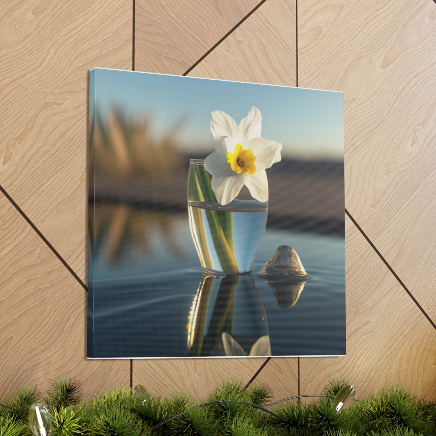 Canvas Gallery Wraps Daffodil 4
