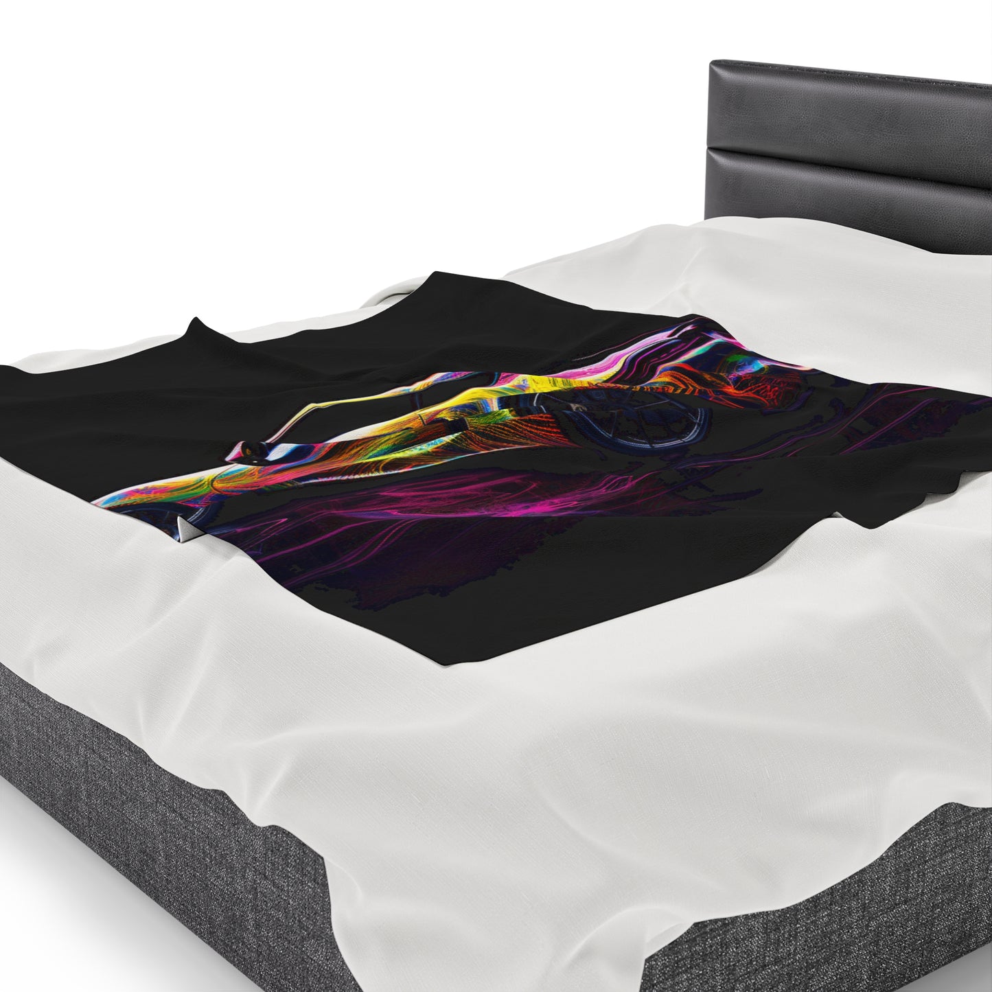 Velveteen Plush Blanket Porsche Flair 4