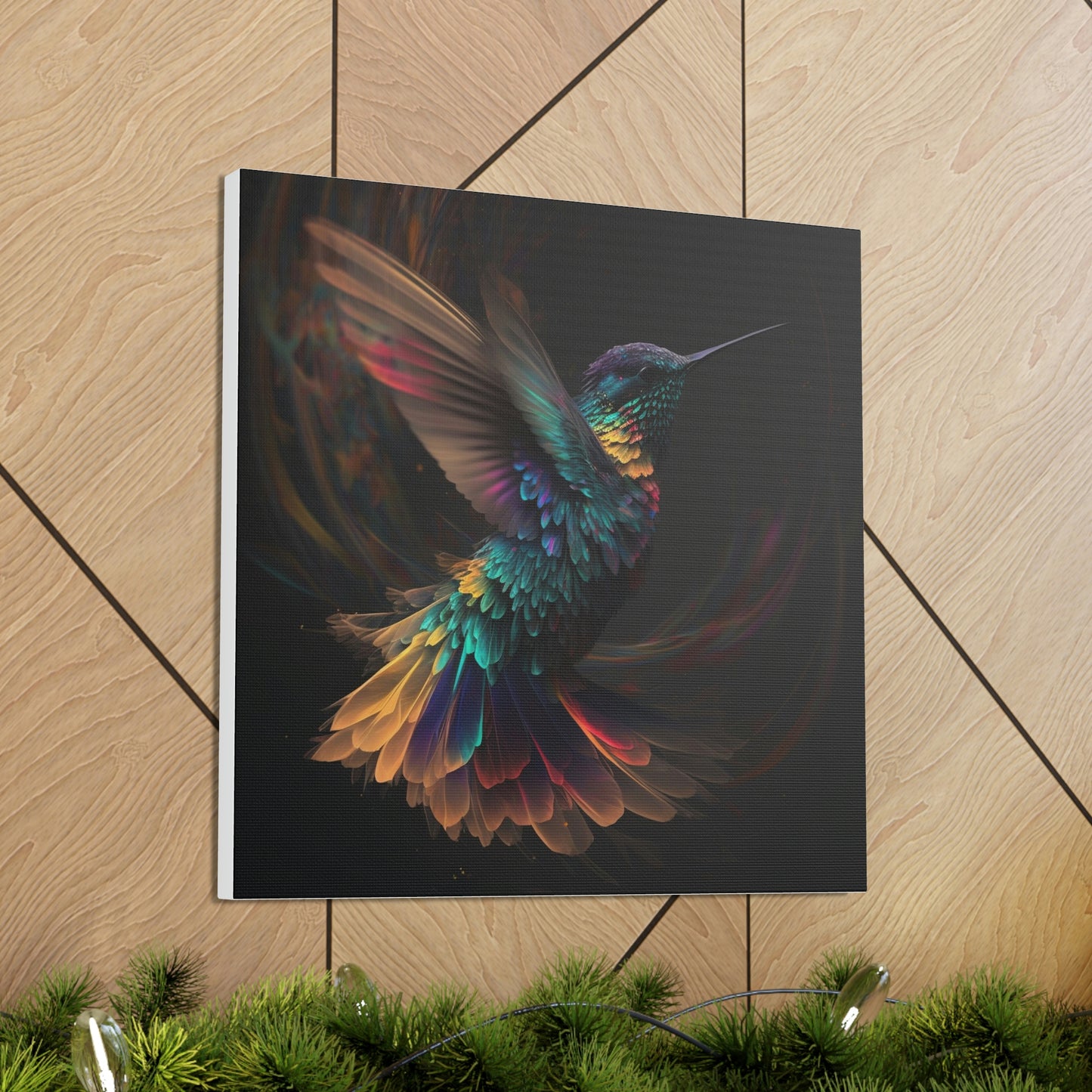 colorful hummingbird flair florescent