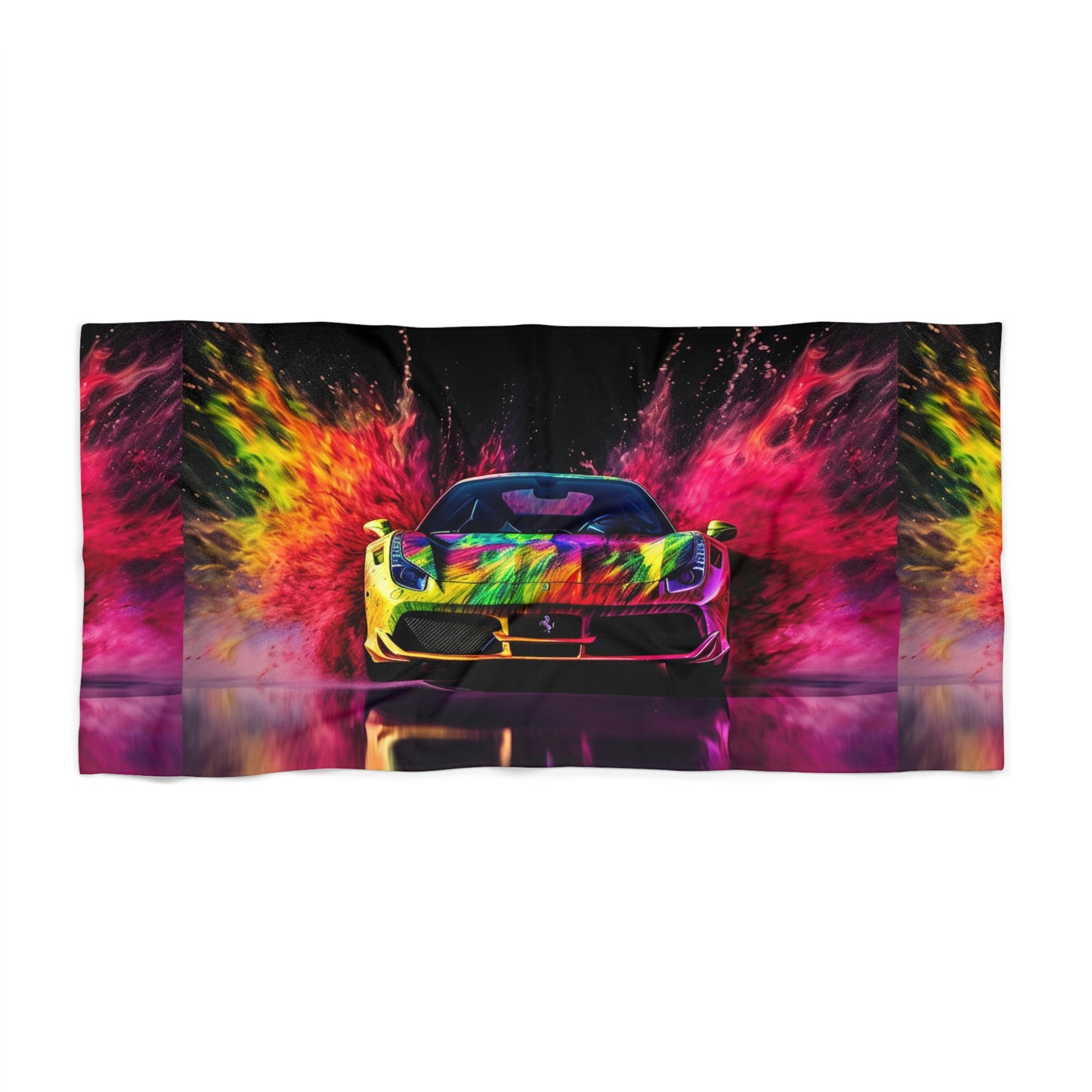 Beach Towel Ferrari Water 2