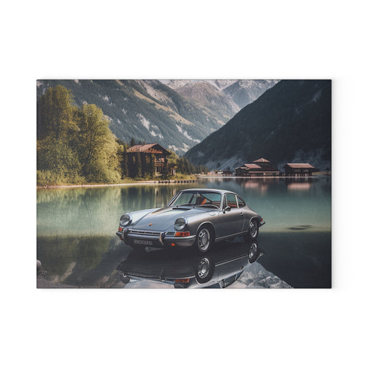 Glass Cutting Board Porsche Lake 2