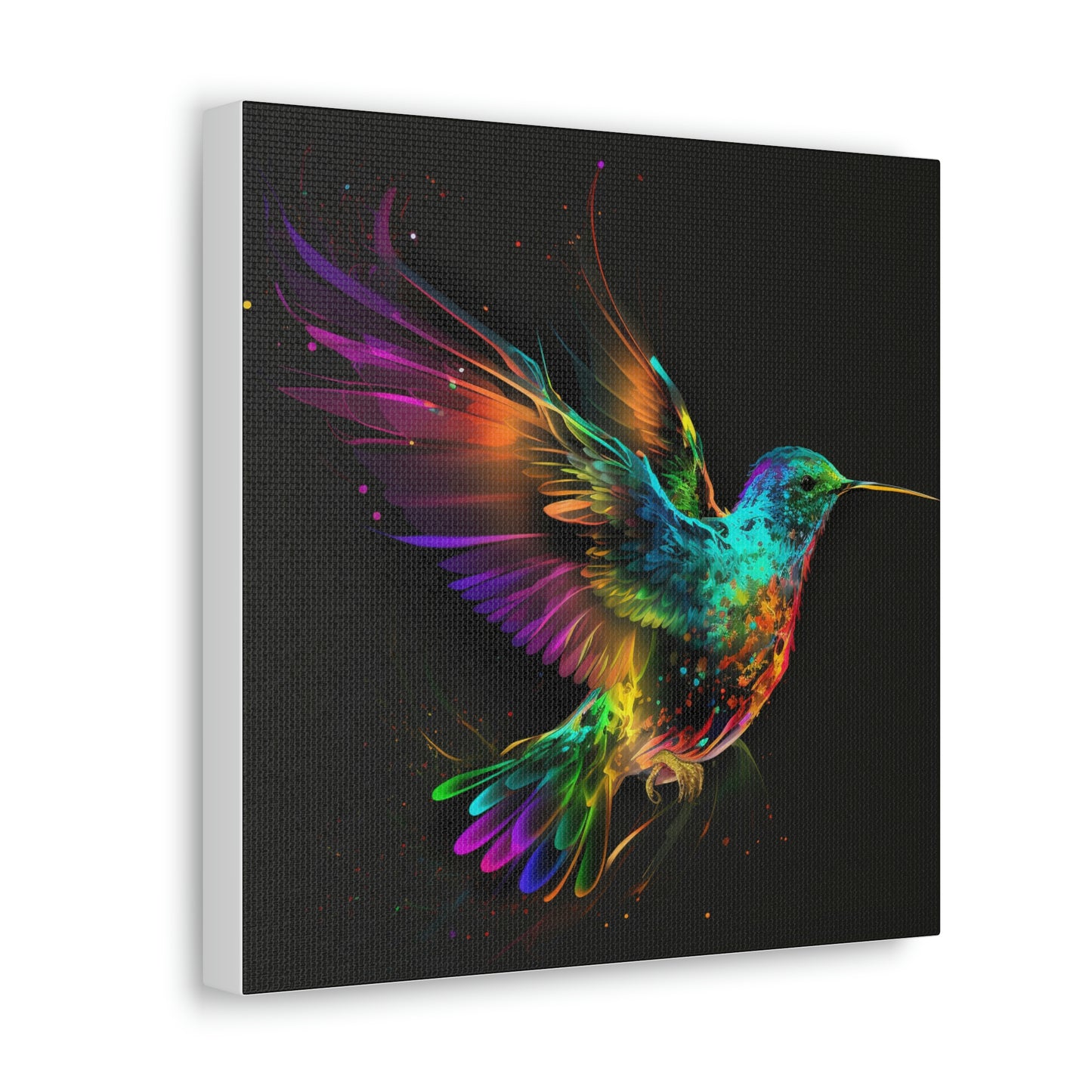 Hummingbird florescent glow