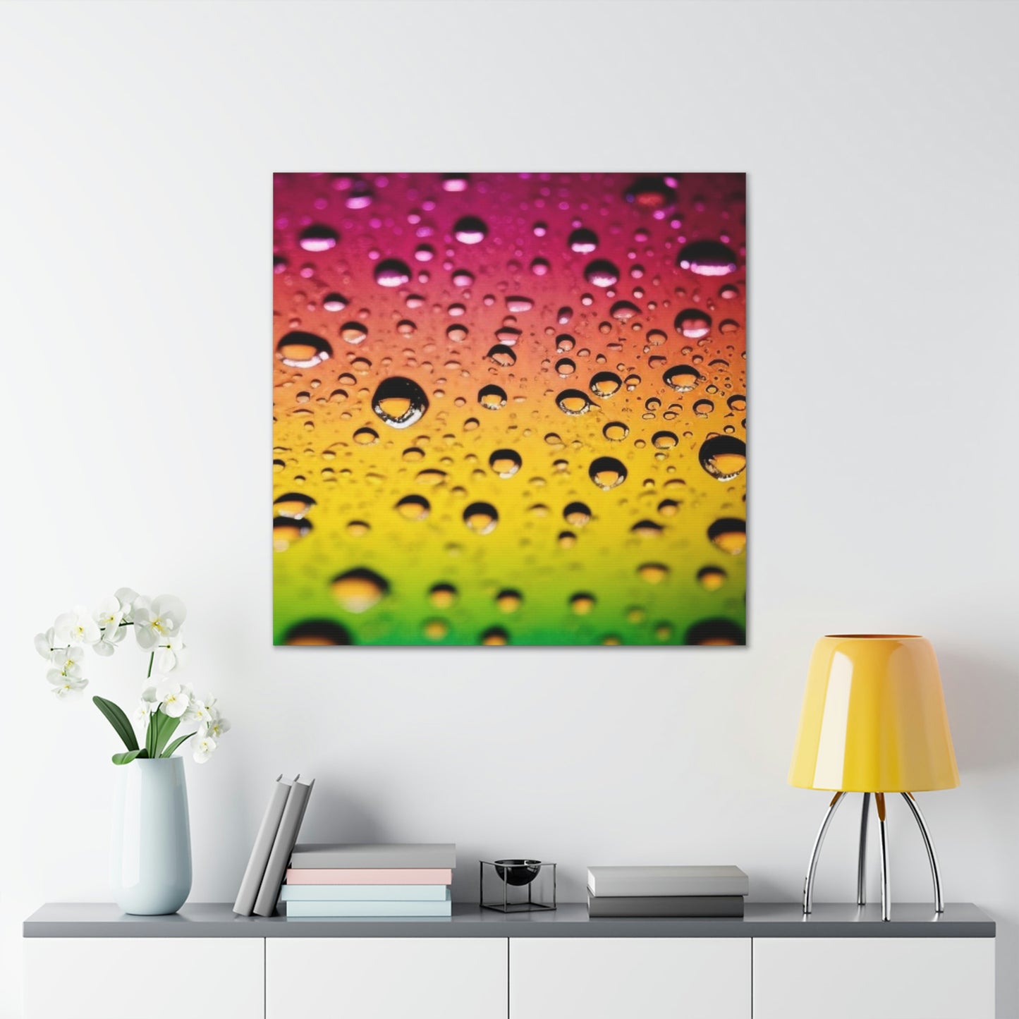 Canvas Gallery Wraps Water Drops