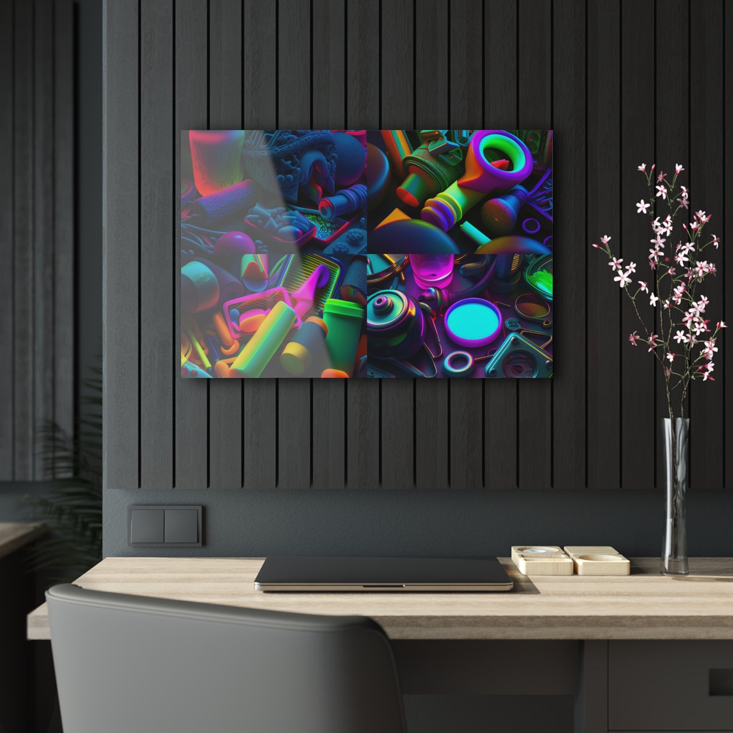 Acrylic Prints Neon Glow