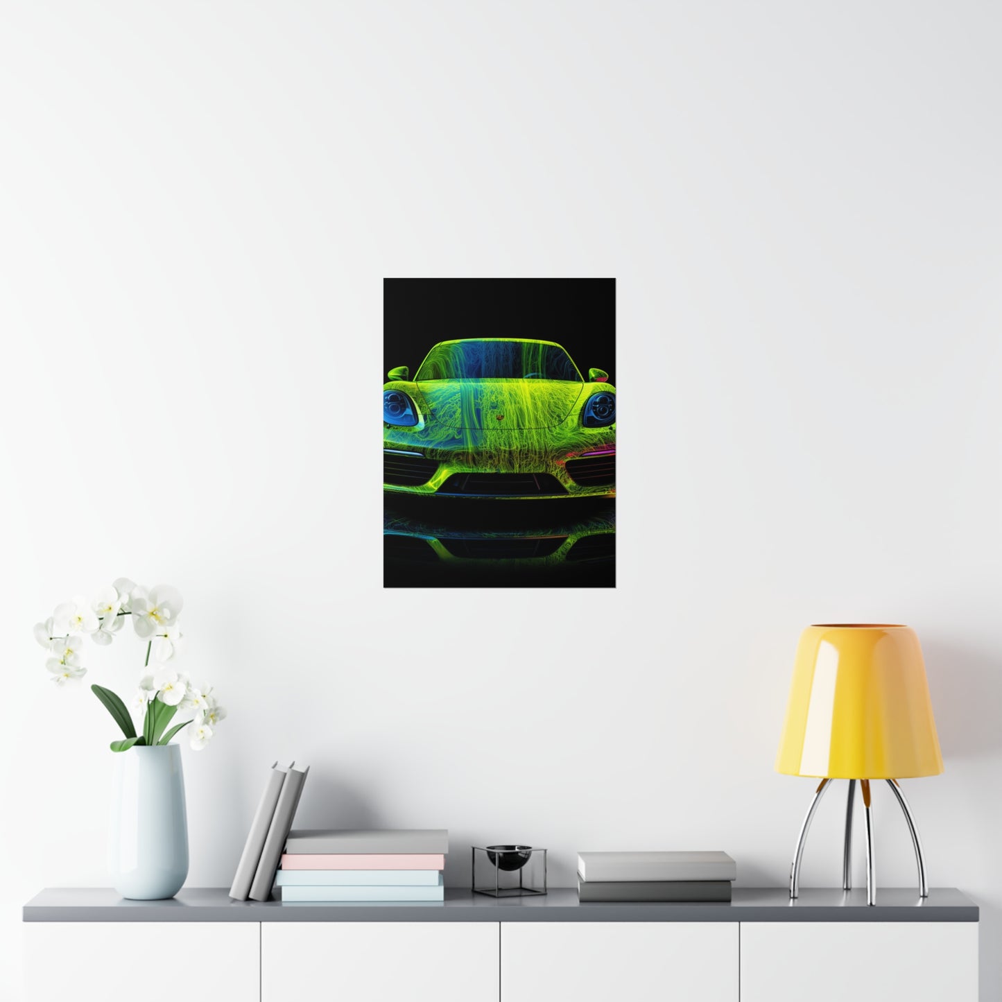 Premium Matte Vertical Posters Porsche Flair 3