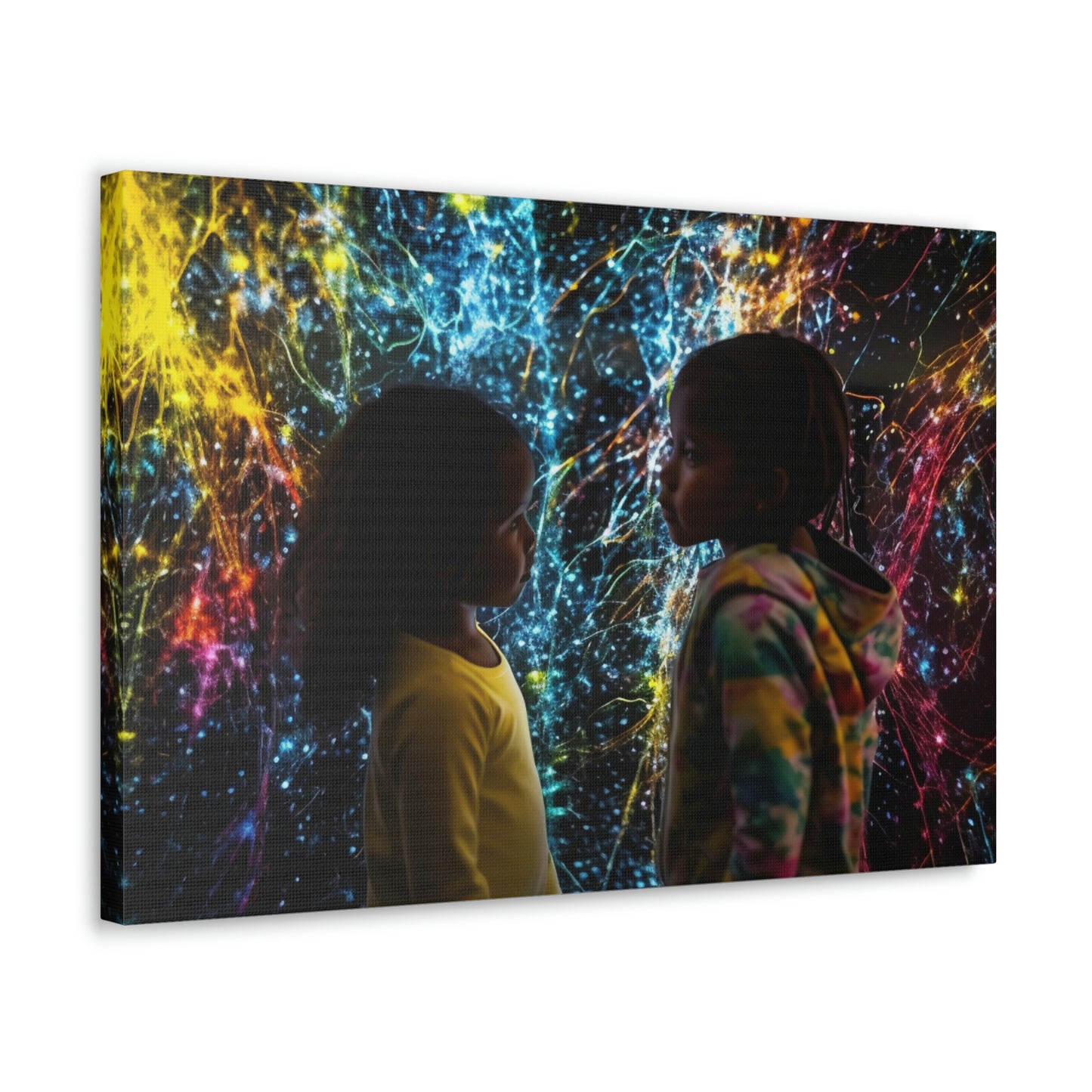 Canvas Gallery Wraps Kid Color Rain 2