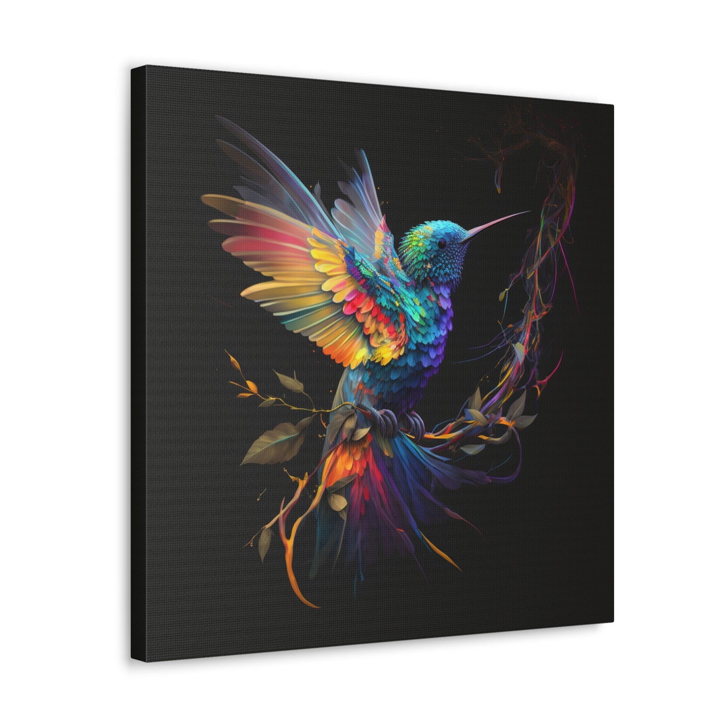 Colorful hummingbird flair