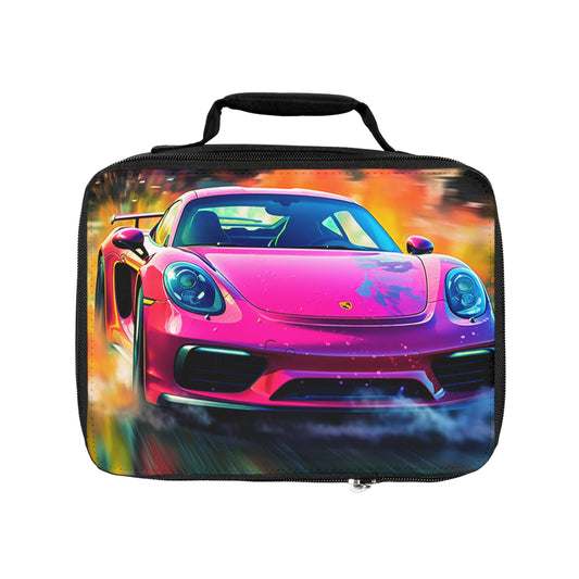 Lunch Bag Pink Porsche water fusion 4