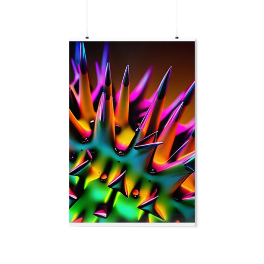 posters Macro Neon Spike 3