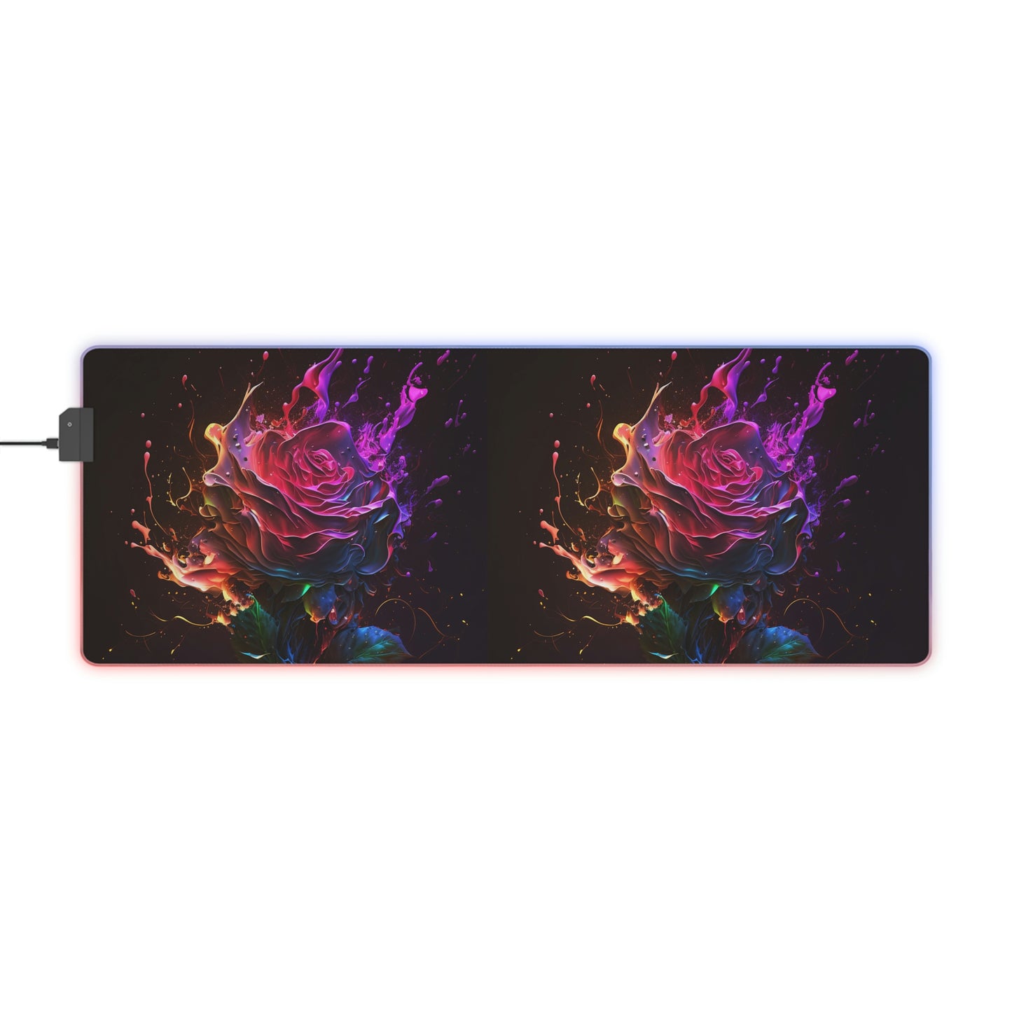 LED Gaming Mouse Pad Florescent Explosion 2