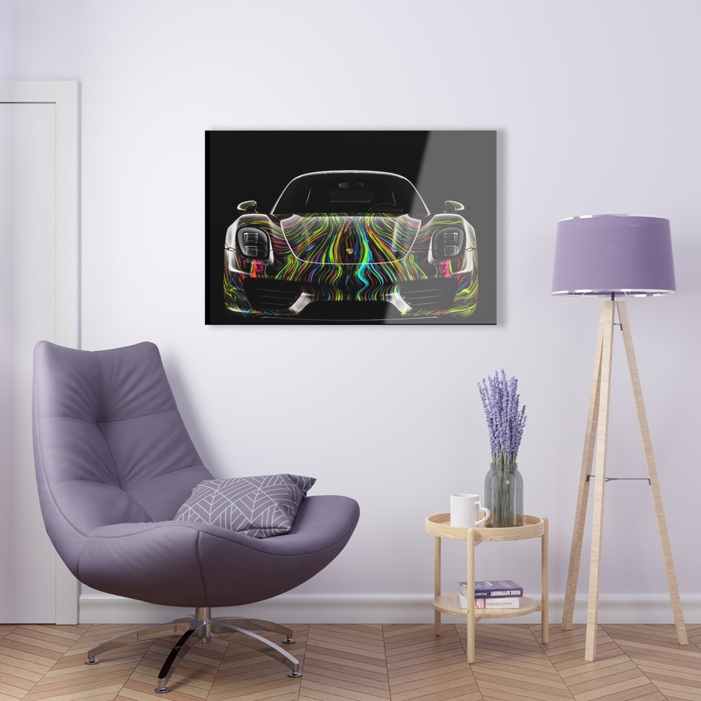 Acrylic Prints Porsche Line 3