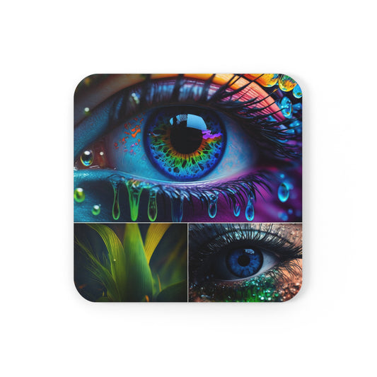 Cork Back Coaster Macro Eye Photo 2