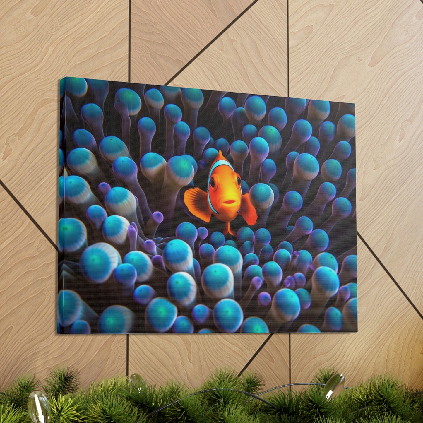 Canvas Gallery Wraps Clown Fish 1