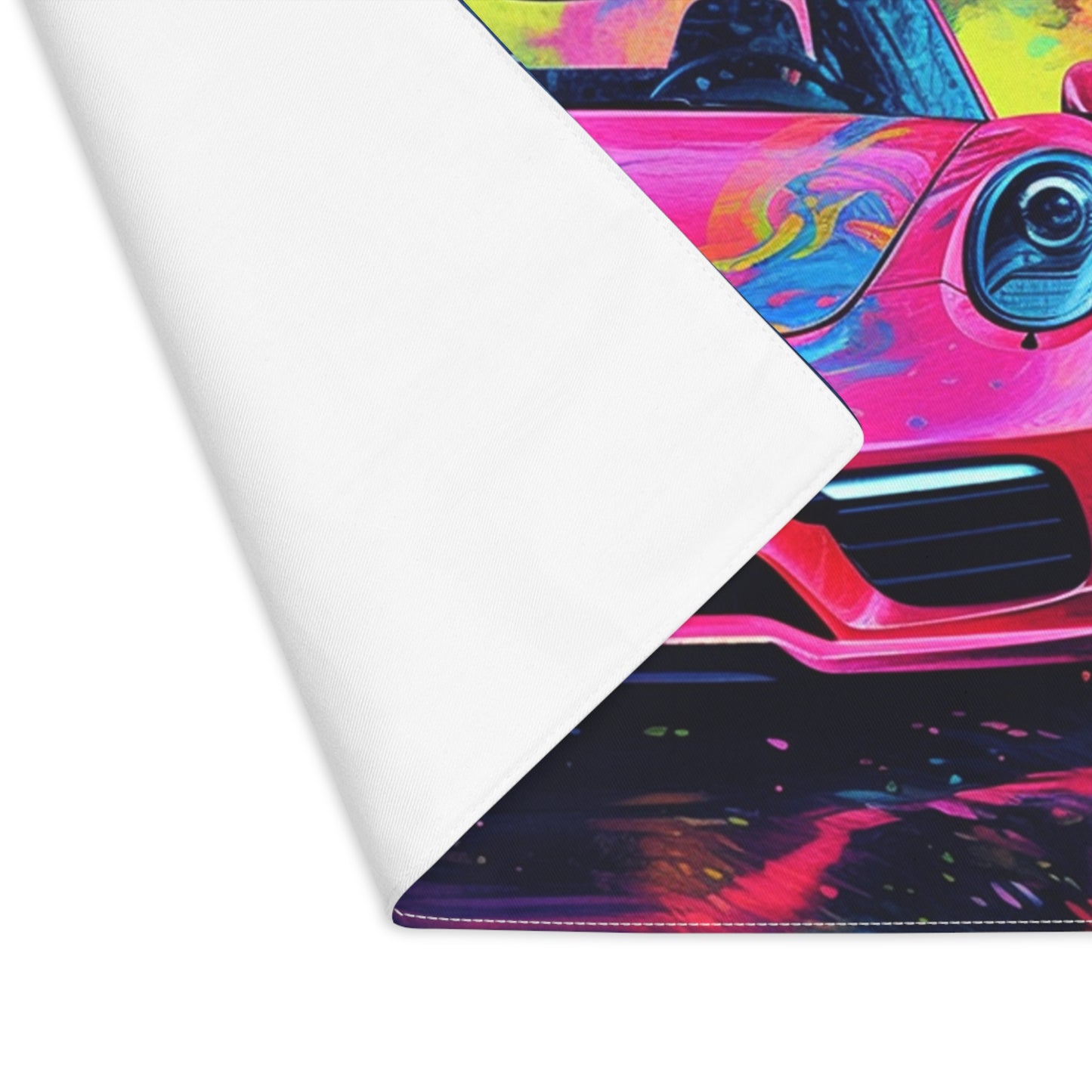 Placemat, 1pc Pink Porsche water fusion 3