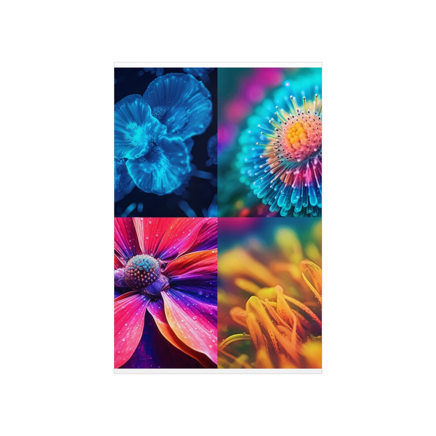 Premium Matte Vertical Posters Macro Life Photo 1