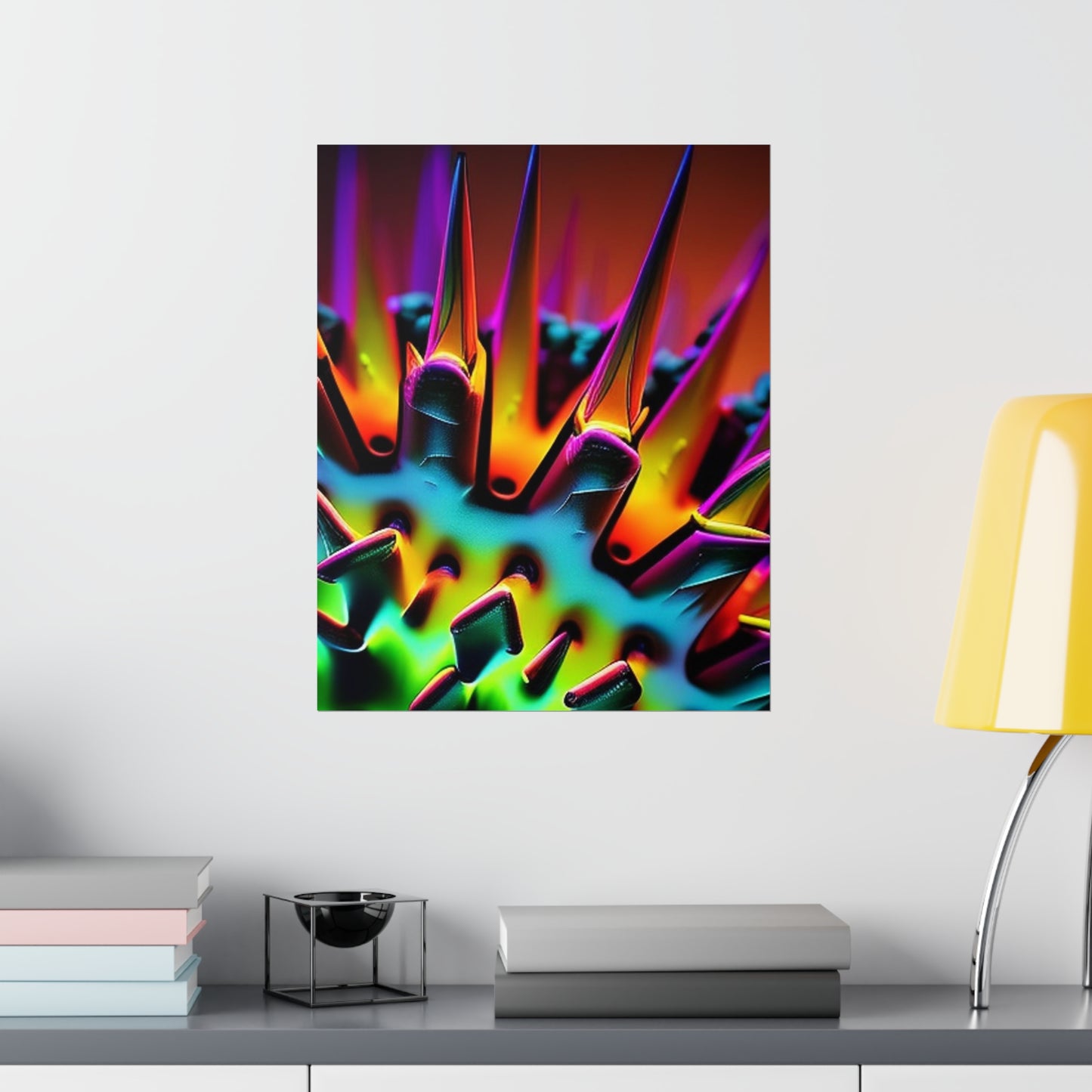 posters  Macro Neon Spike 4