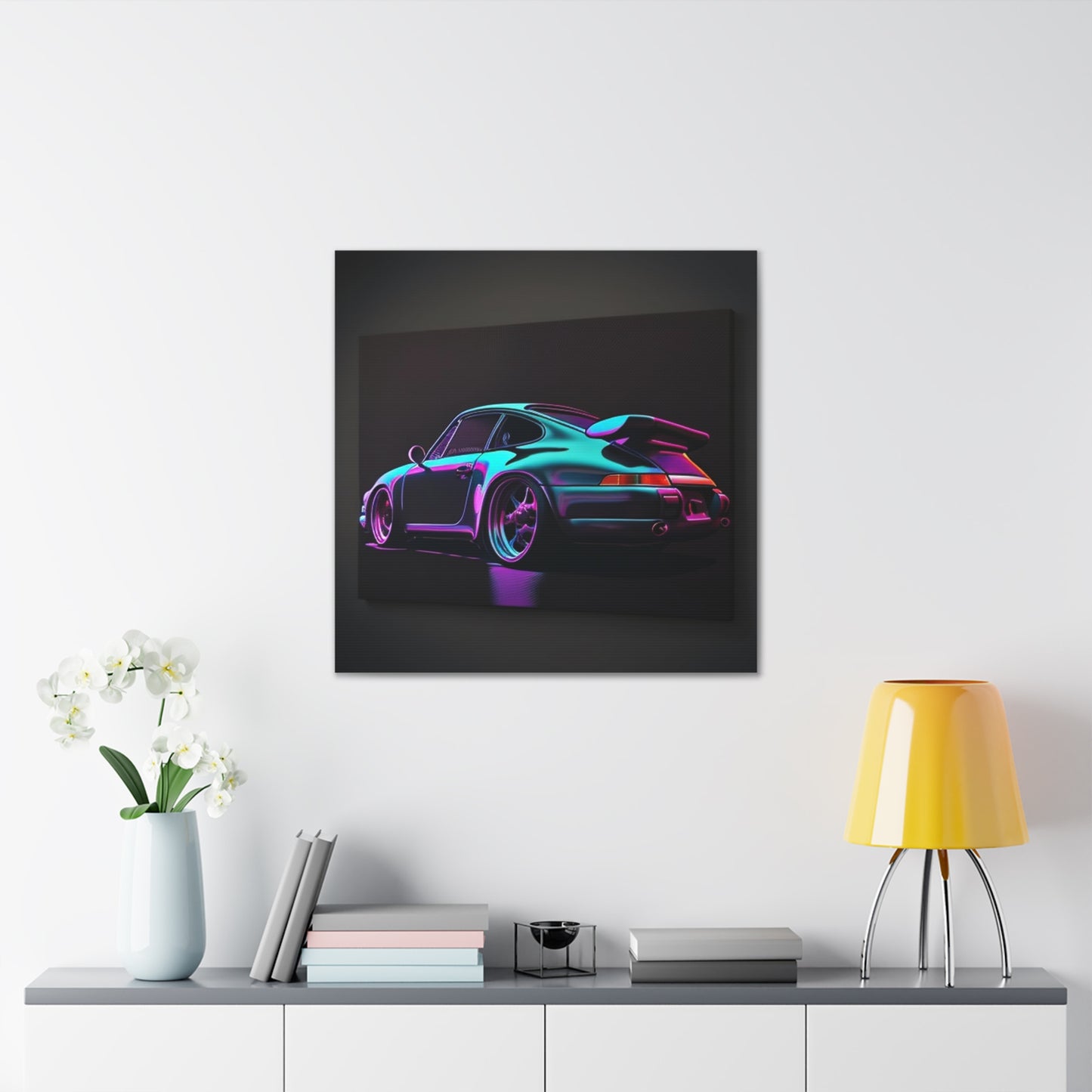 Canvas Gallery Wraps Porsche Purple 2