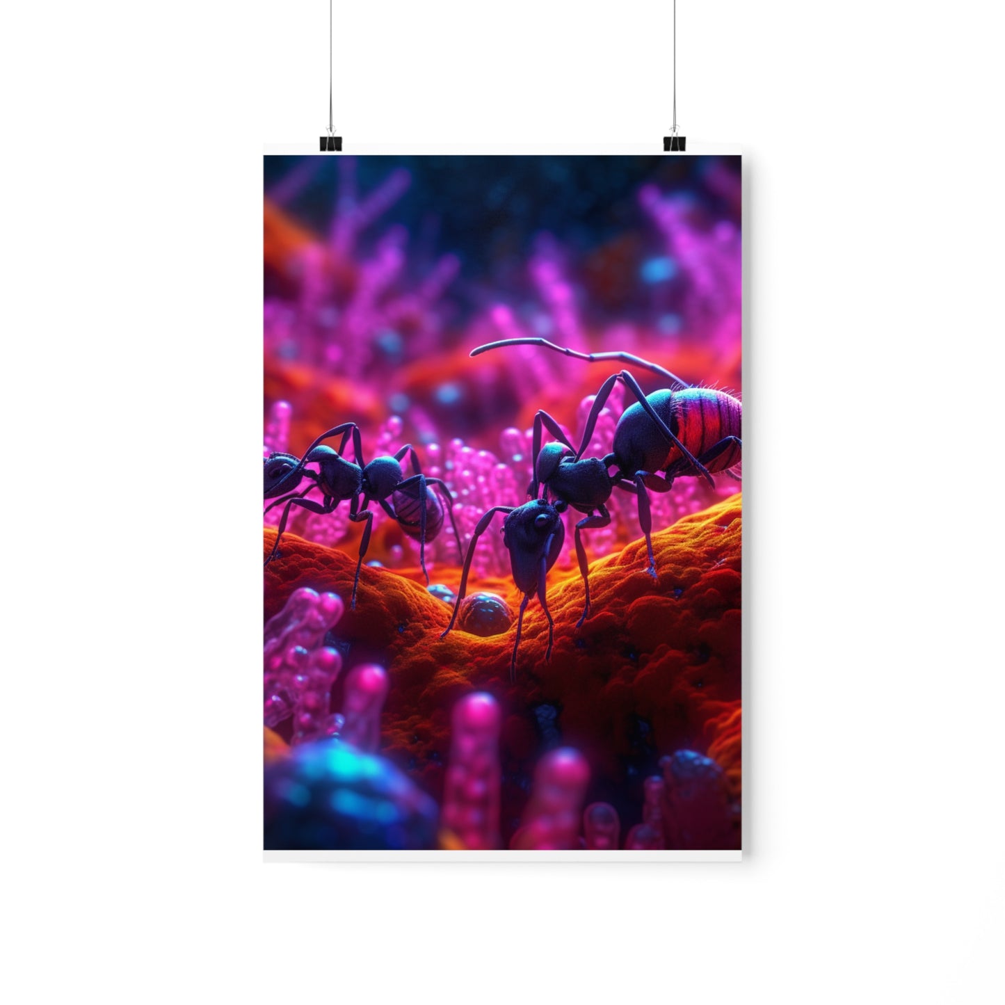 Premium Matte Vertical Posters Ants Home 4