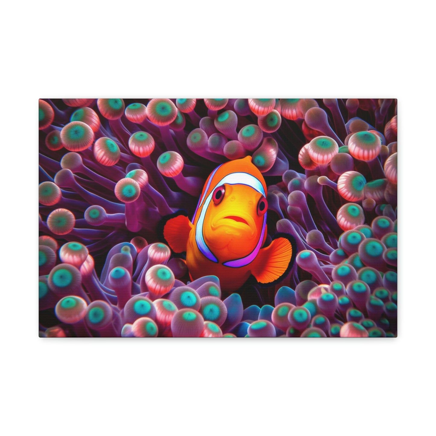 Canvas Gallery Wraps Clown Fish 4