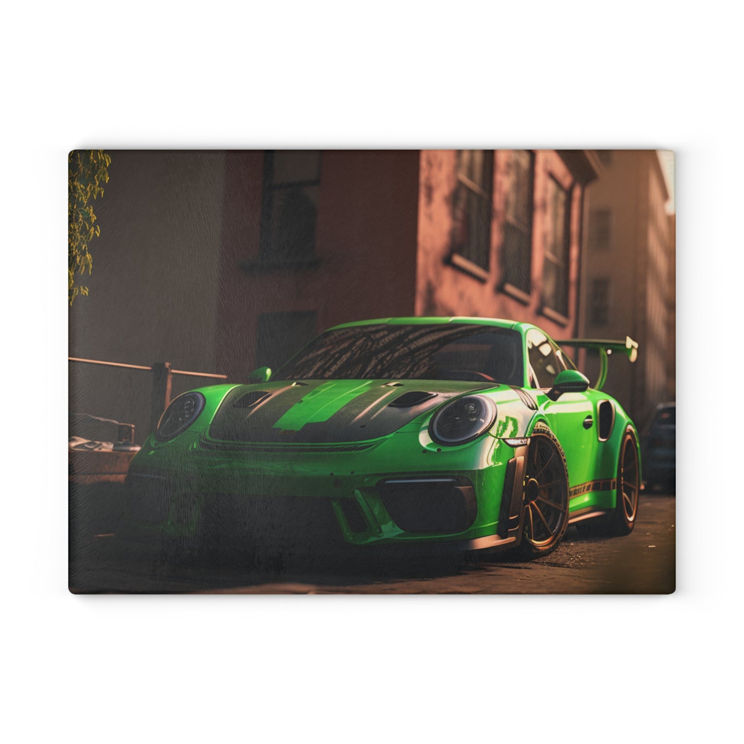 Glass Cutting Board porsche 911 gt3 4