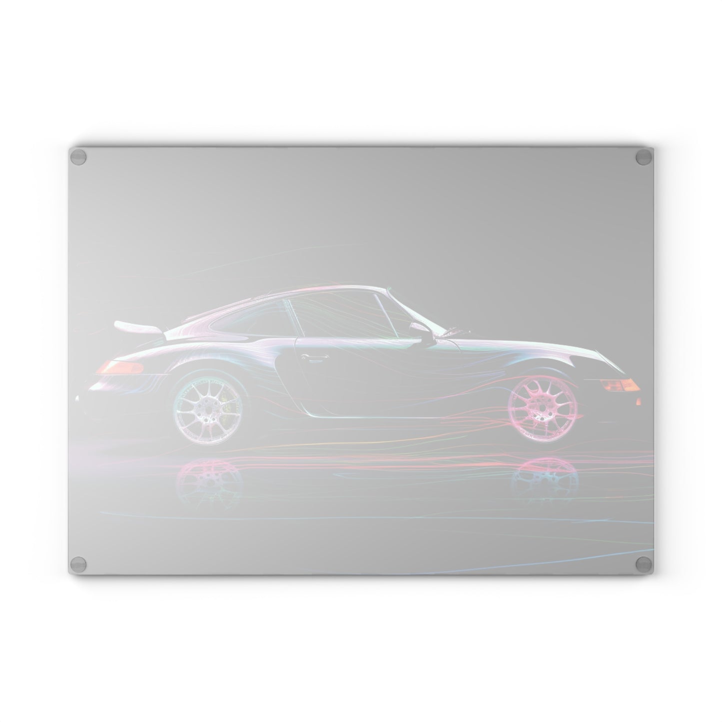 Glass Cutting Board Porsche 933 1