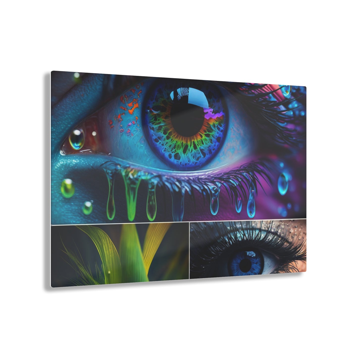 Acrylic Prints Macro Eye Photo 2