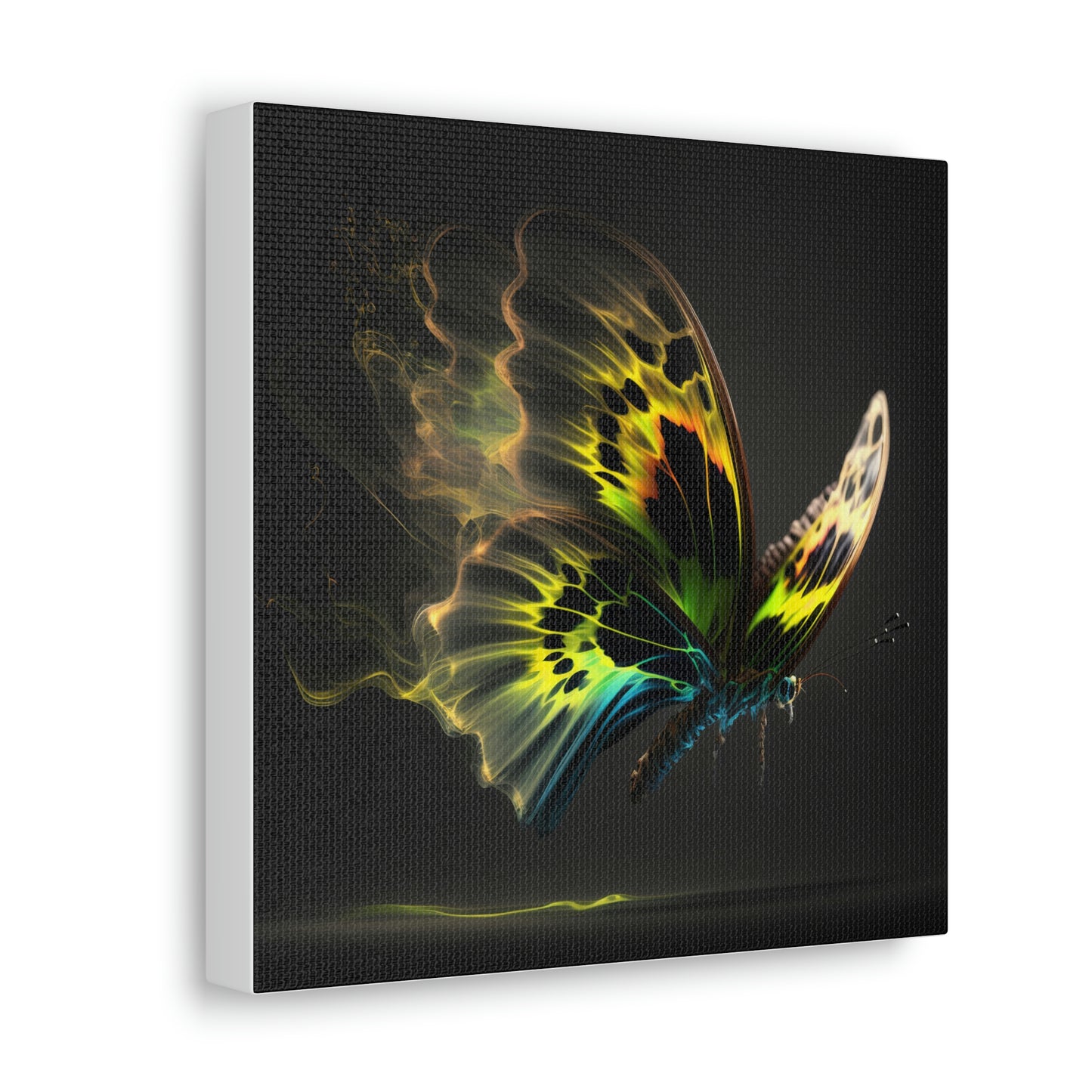 butterfly neon glow