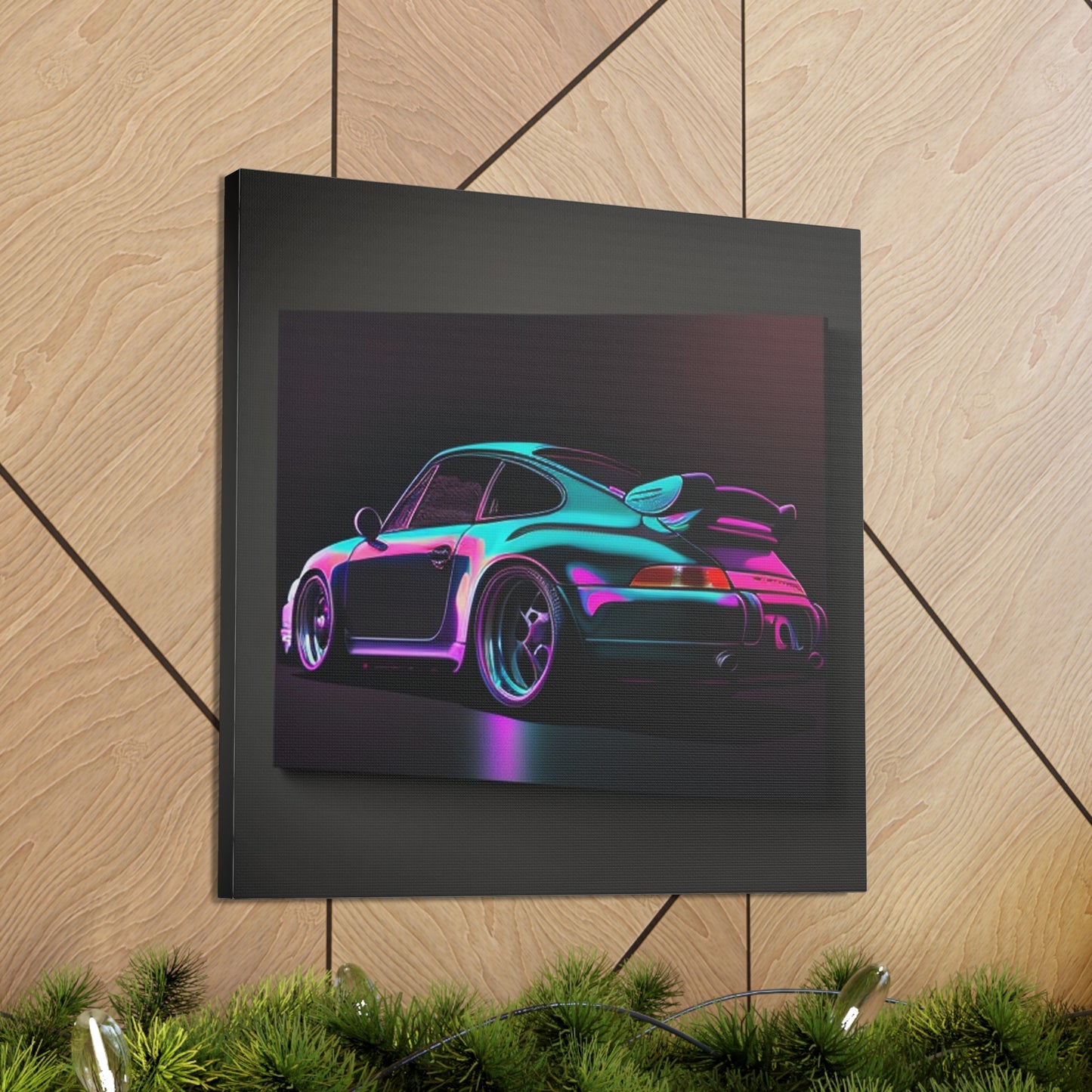 Canvas Gallery Wraps Porsche Purple 1