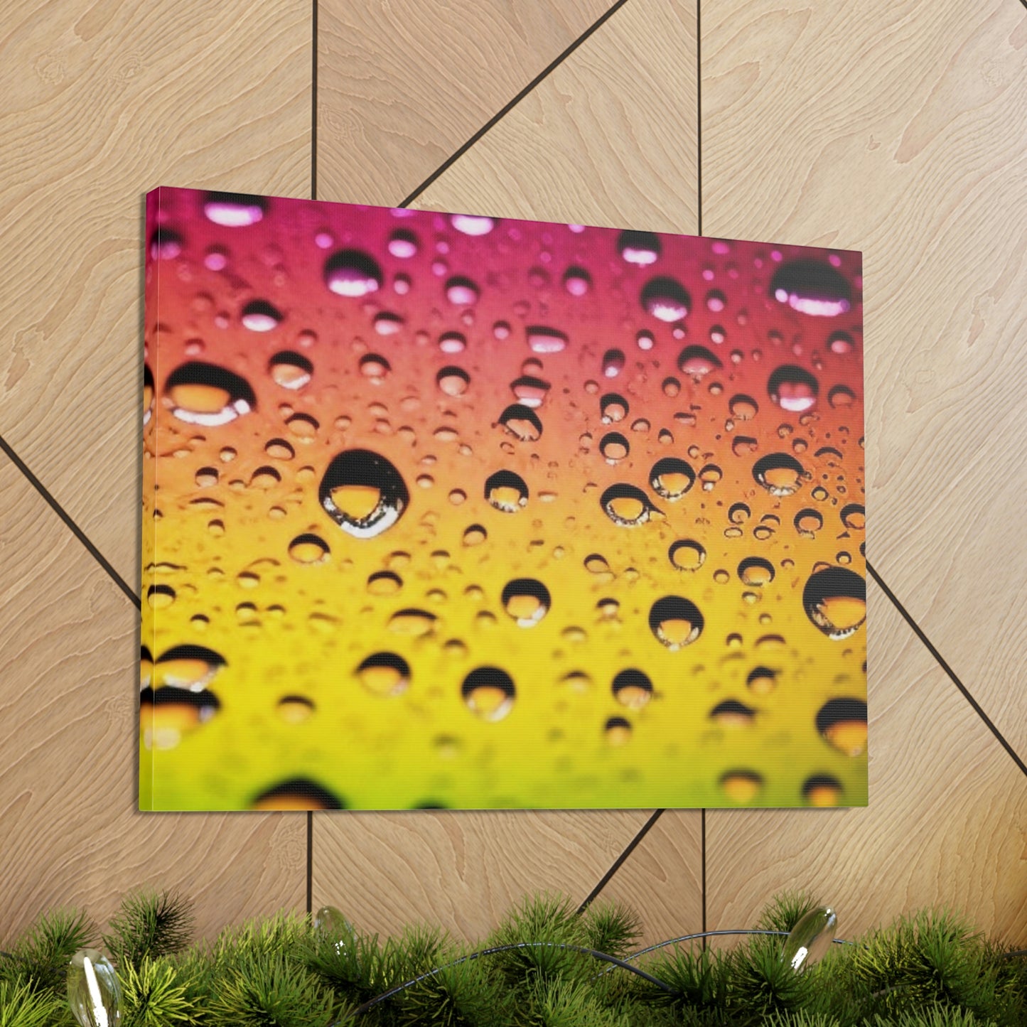 Canvas Gallery Wraps Water Drops