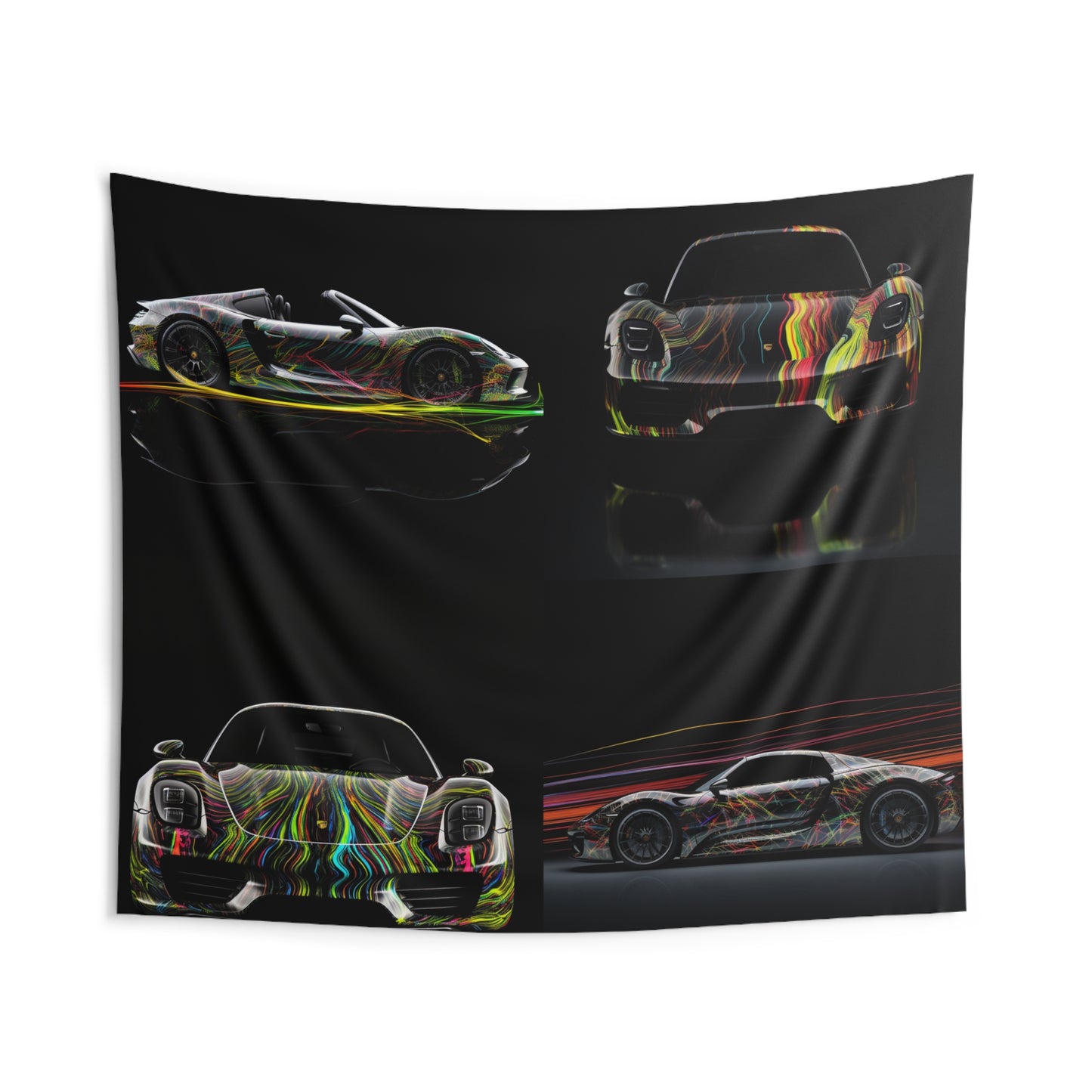 Indoor Wall Tapestries Porsche Line 5