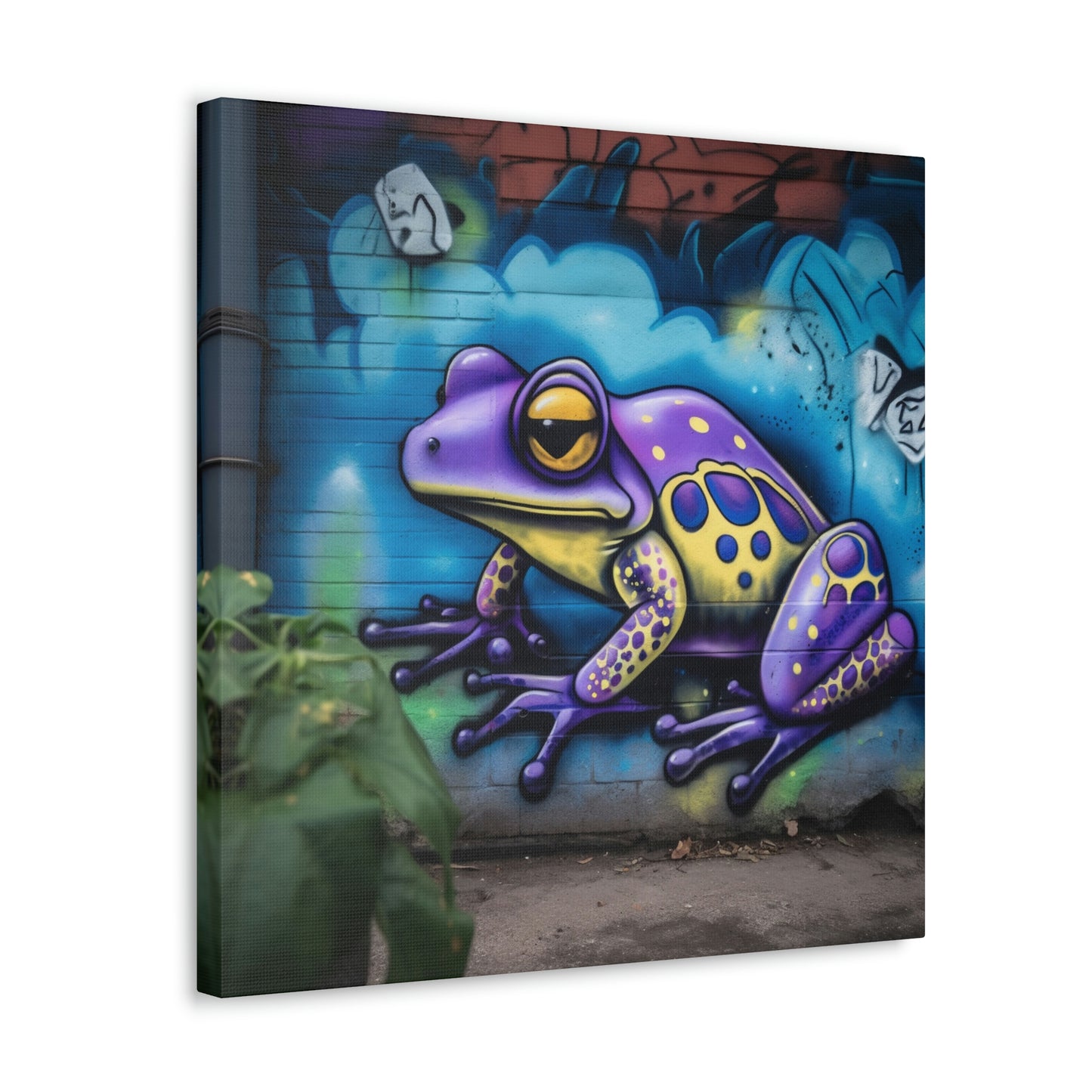 Dart Frog Street Art 4