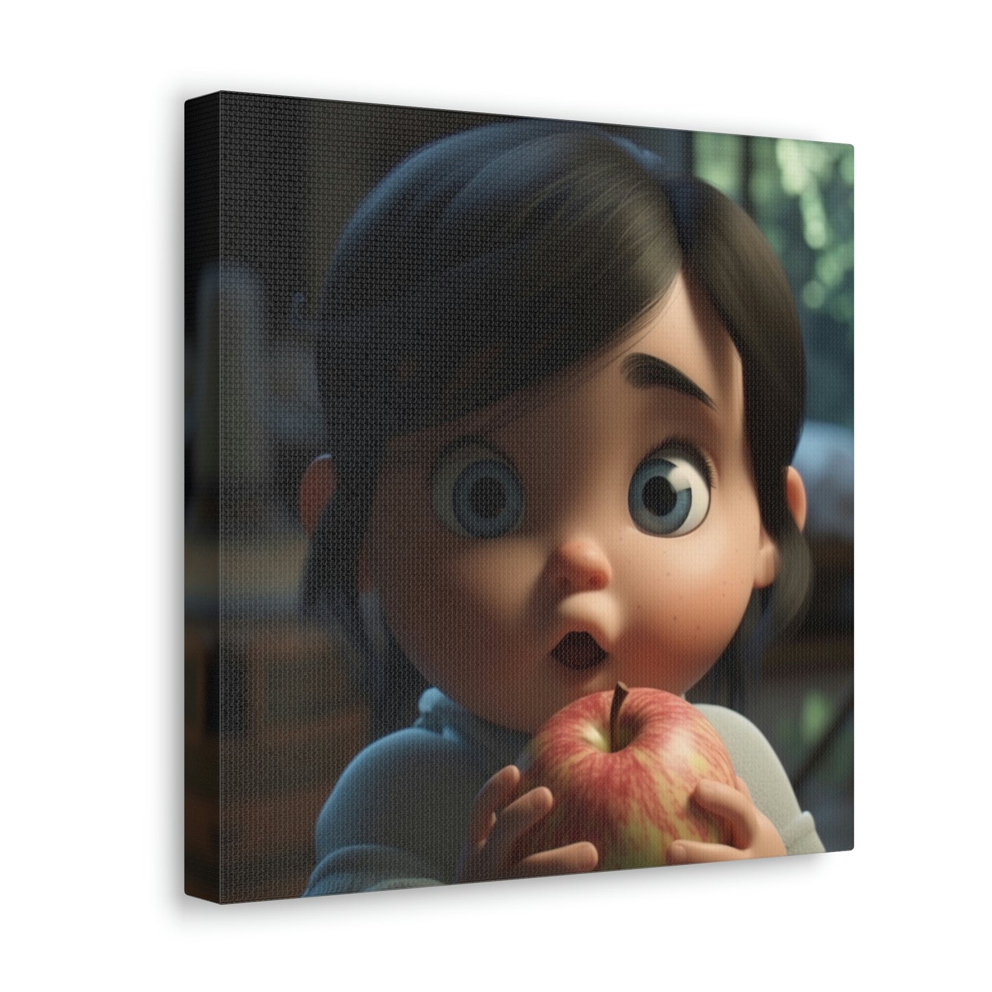 Canvas Gallery Wraps Girl Apple 1