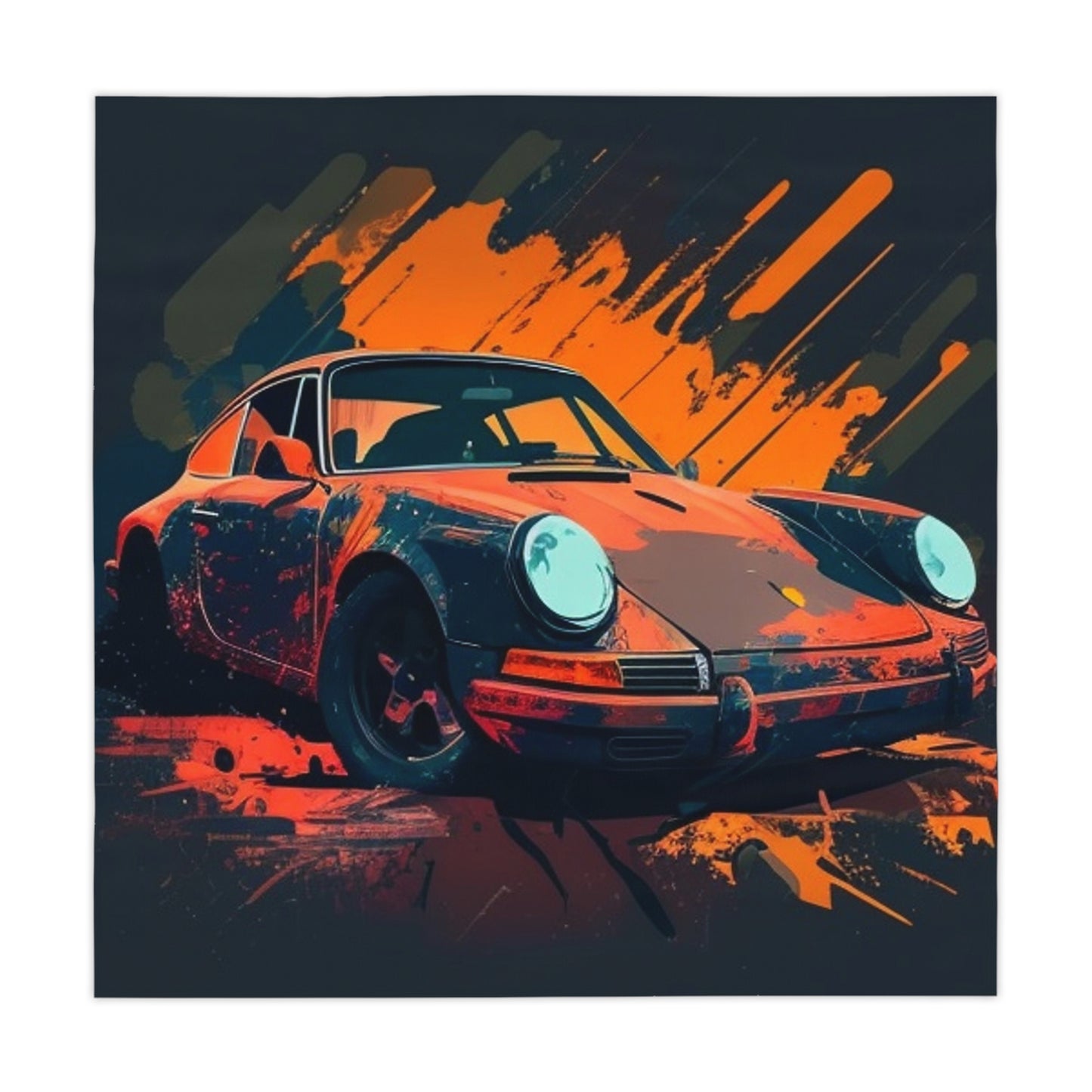 Tablecloth Porsche Abstract 3