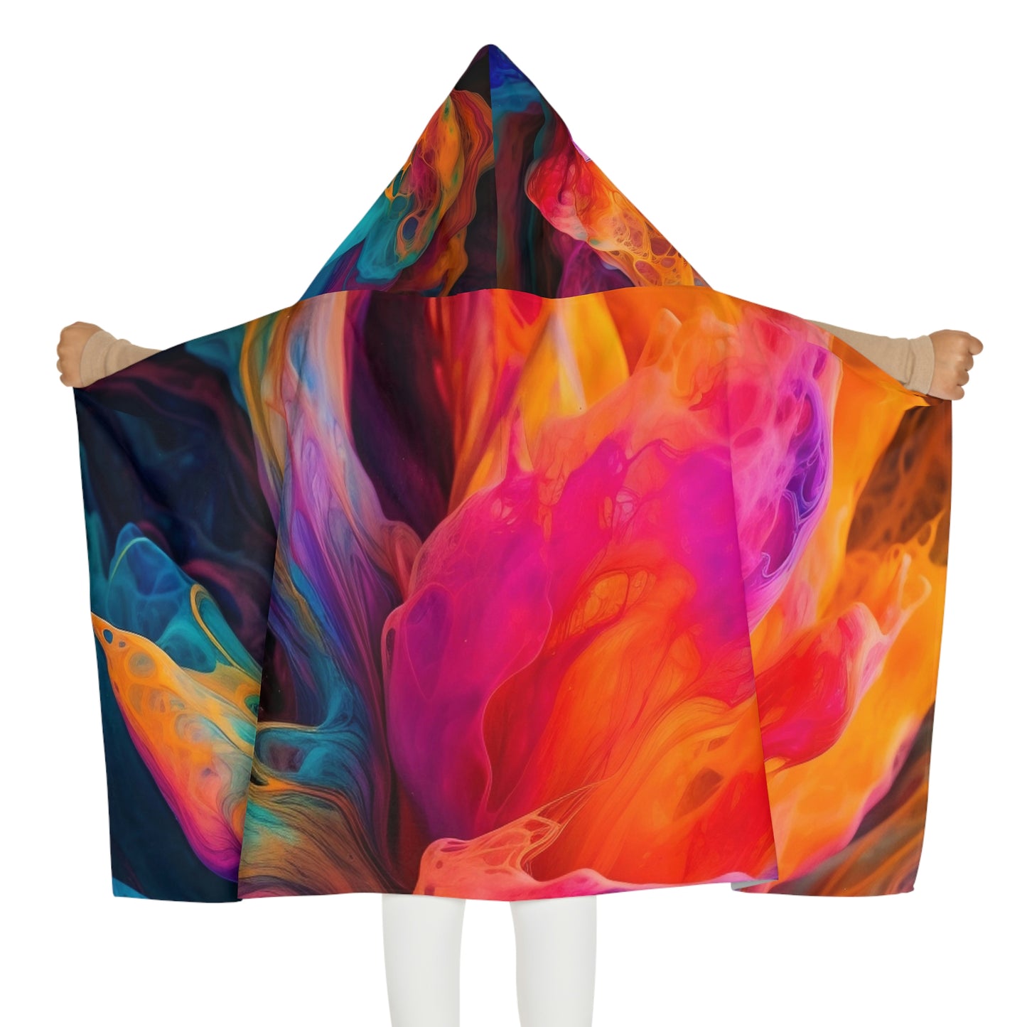 Youth Hooded Towel fusion color 1