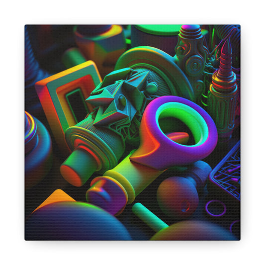 Canvas Gallery Wraps Neon Glow 2