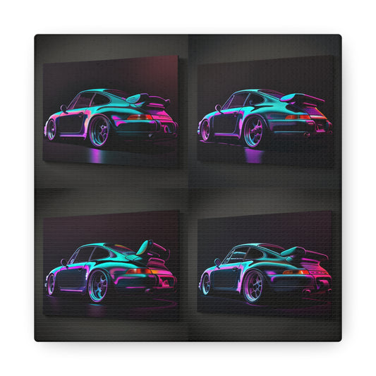 Canvas Gallery Wraps Porsche Purple 4 Pack