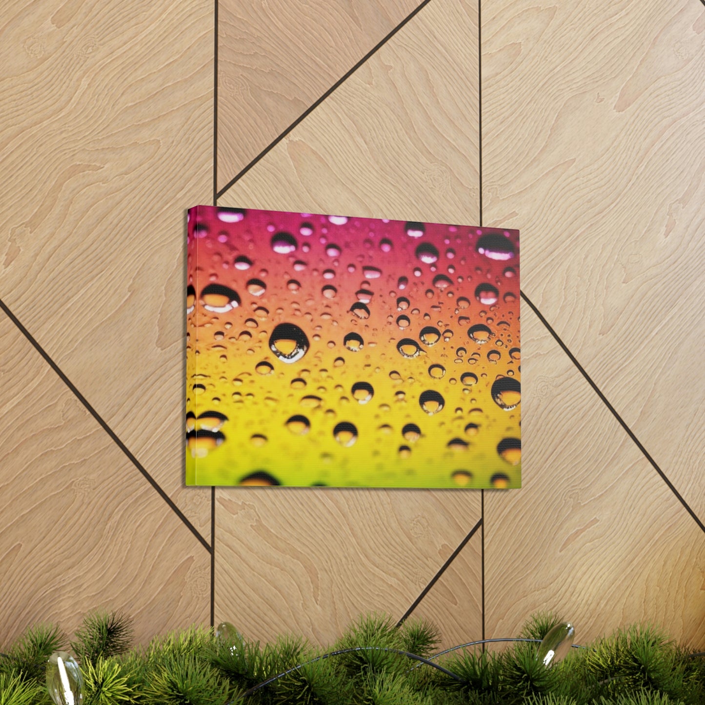 Canvas Gallery Wraps Water Drops