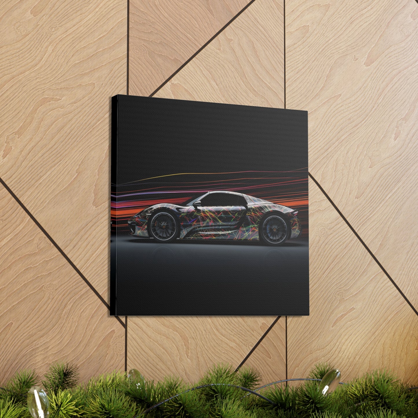 Canvas Gallery Wraps Porsche Line 4