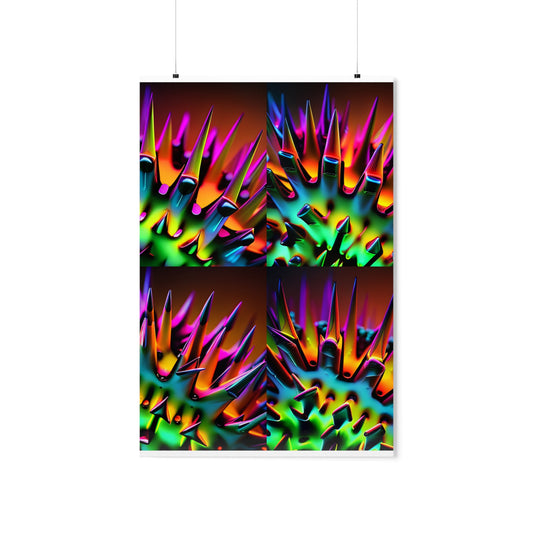 posters Macro Neon Spike