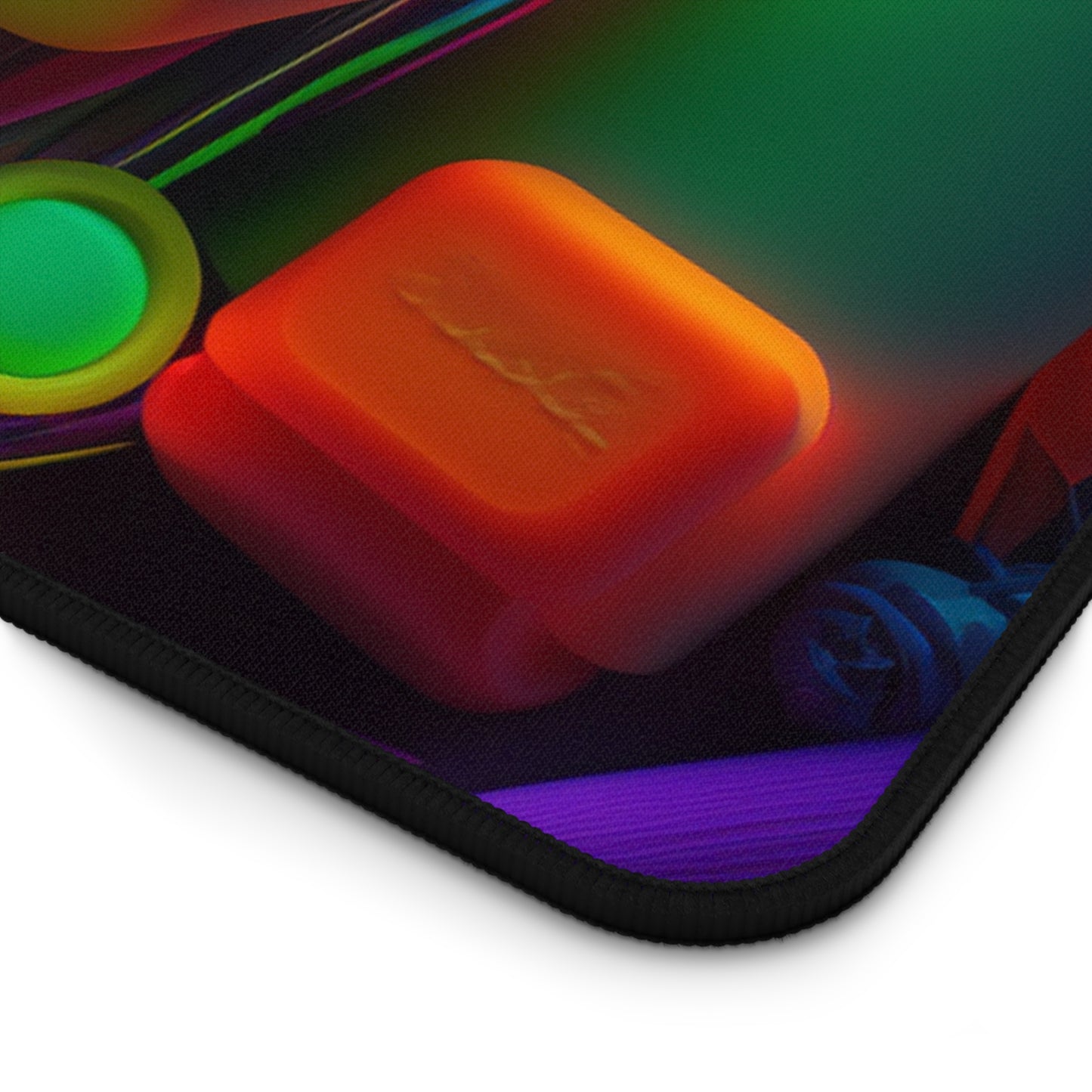 Desk Mat Neon Glow 3