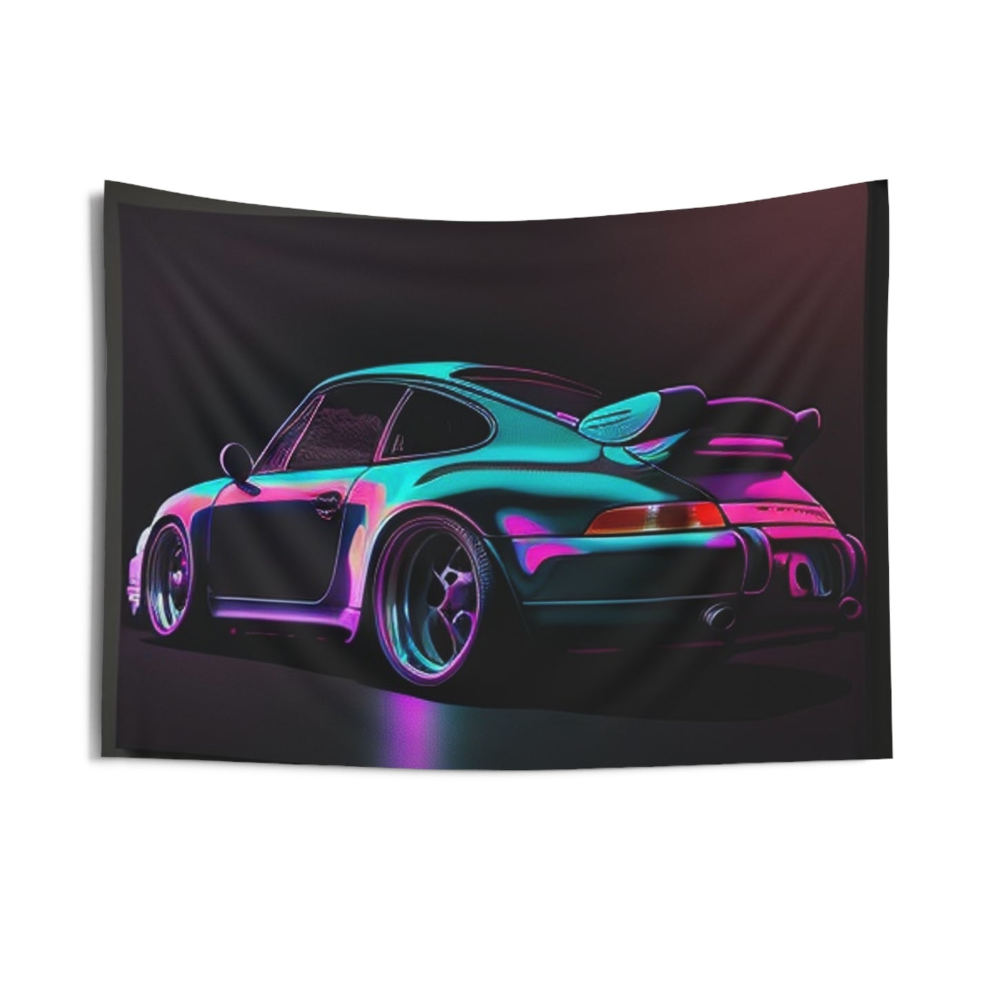 Indoor Wall Tapestries Porsche Purple 1