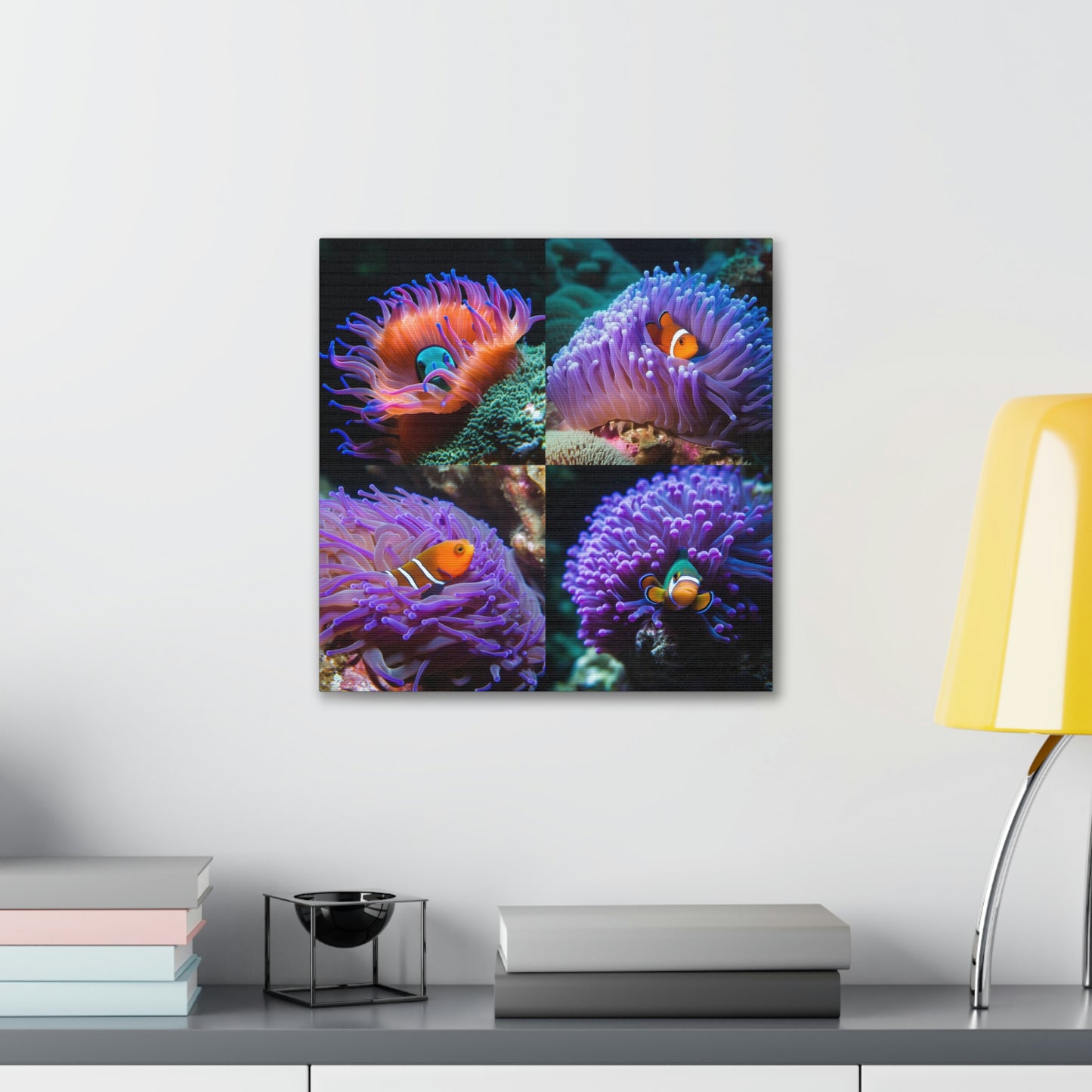 Canvas Gallery Wraps Anemone Clown 4 Pack