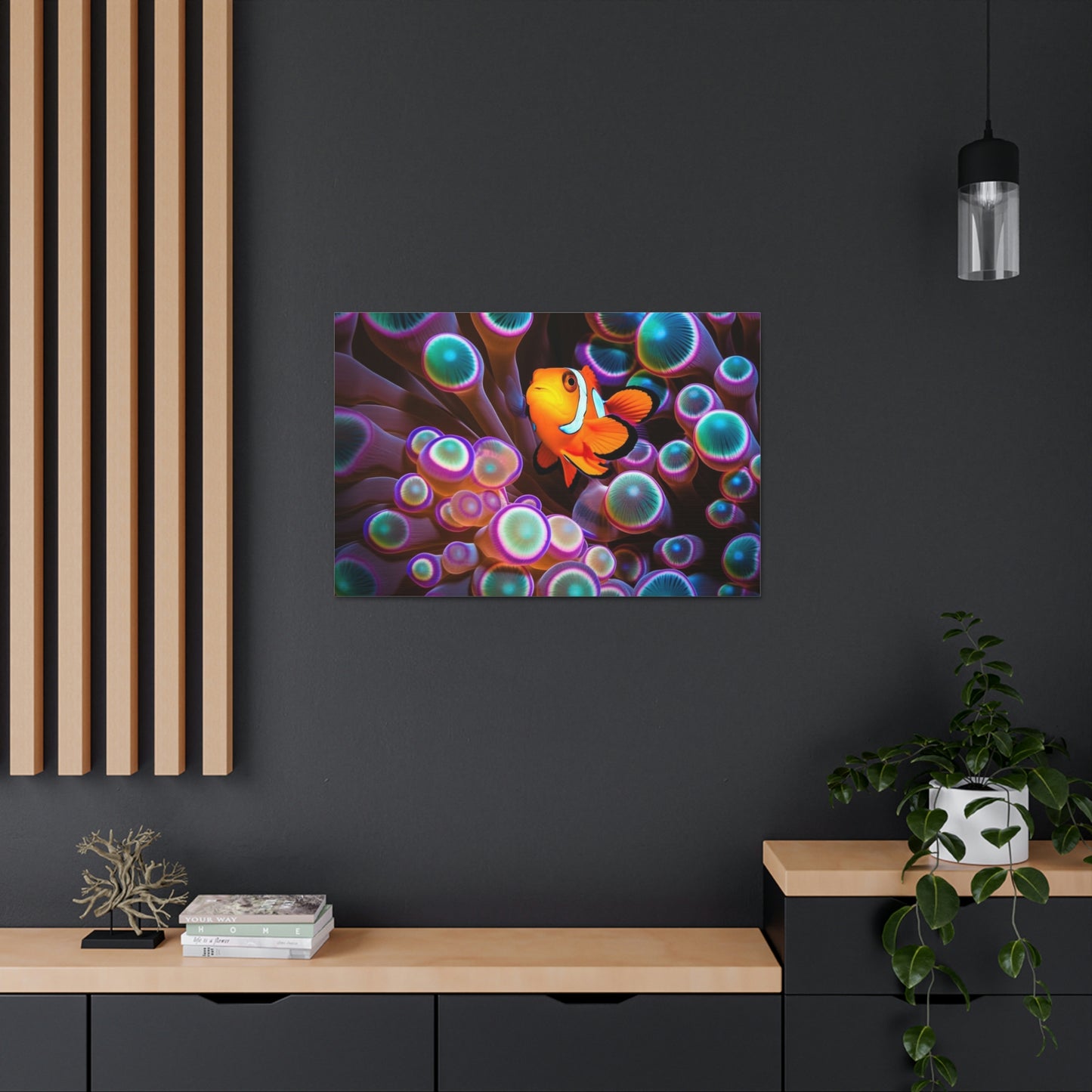 Canvas Gallery Wraps Ocean Anemone 3