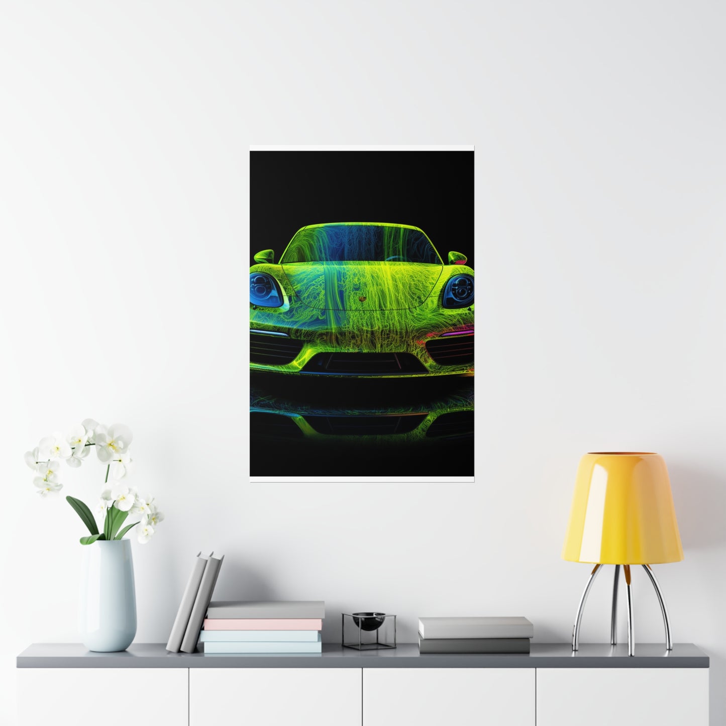 Premium Matte Vertical Posters Porsche Flair 3