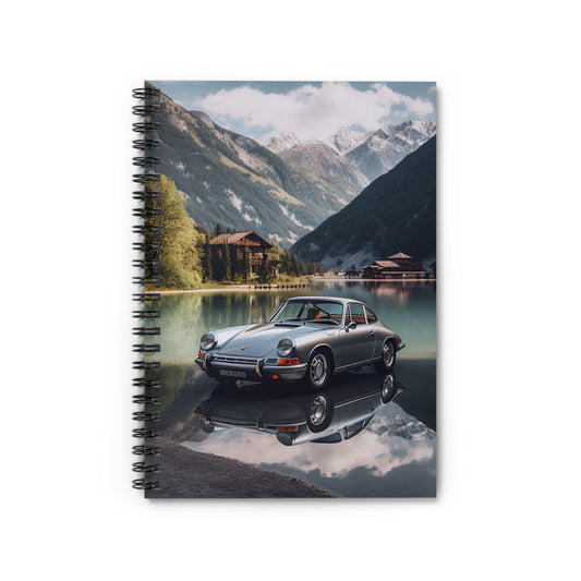 Spiral Notebook - Ruled Line Porsche Lake 2