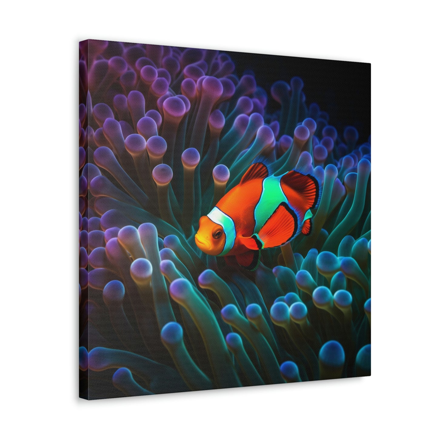 Canvas Gallery Wraps Clownfish Color 1