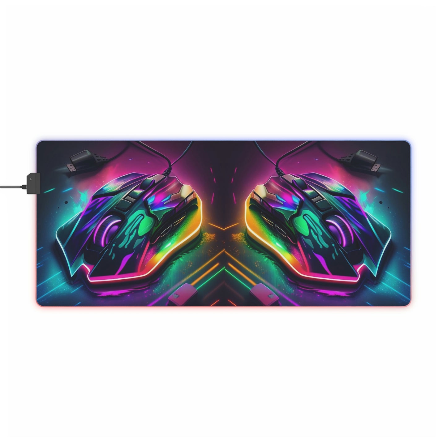 LED Gaming Mouse Pad Gaming Mouse 4